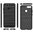 Flexi Slim Carbon Fibre Case for Huawei Y6 (2018) - Brushed Black